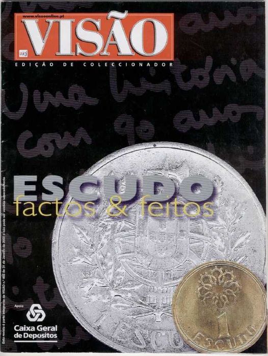 Portugal - - - Visão - Escudo, Factos e Feitos - - - Revista de Moedas