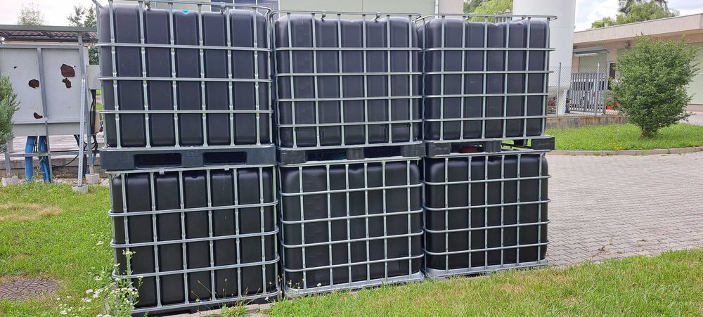 Zbiornik MAUSER, IBC, paletopojemnik 1000 litrów na deszczówkę