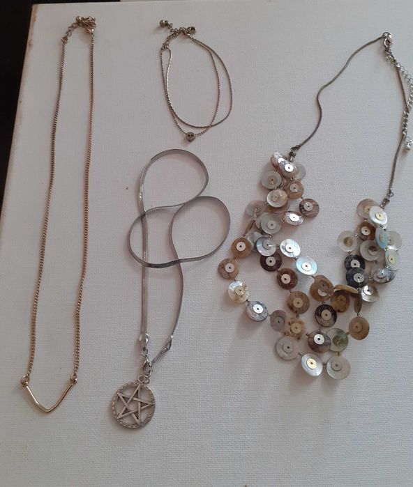 Lote conjunto de bijuterias 40 peças