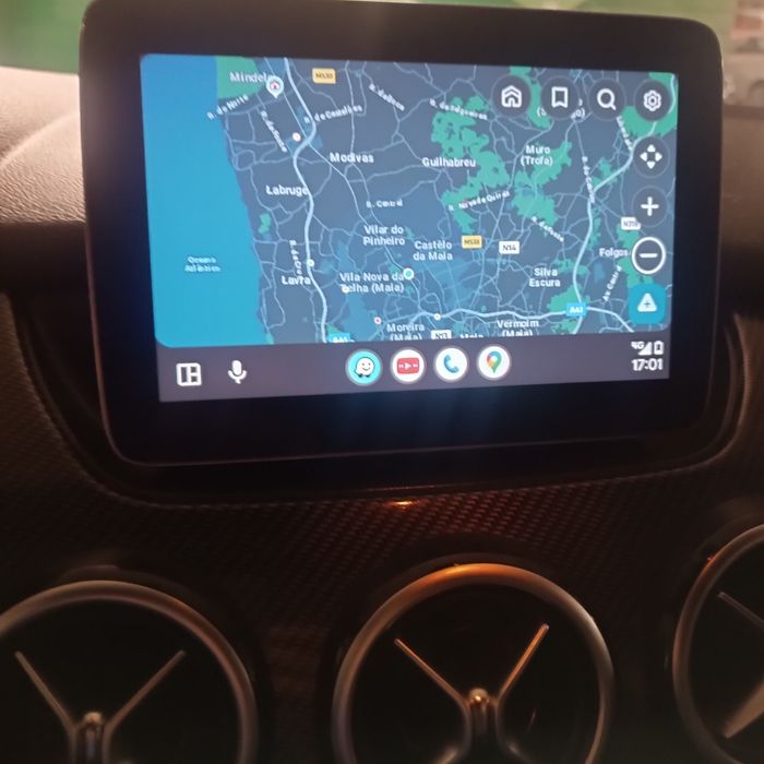 Carplay Apple iPhone Android Auto para Mercedes NTG5 Star1 Classe A B