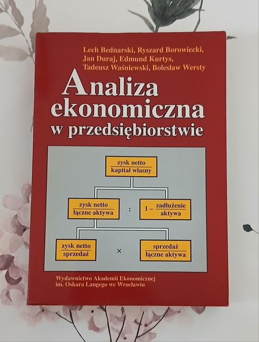 Książka "Analiza ekonomiczna w przedsiębiorstwie" Bednarski, Borowieck