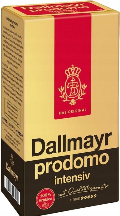 Dallmayr INTENSIV Prodomo Intensiv kawa mielona 500g z Niemiec