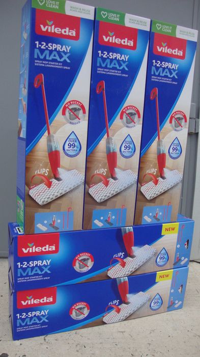 Швабра відро для прибирання Vileda миття підлоги Виледа турбо отжим