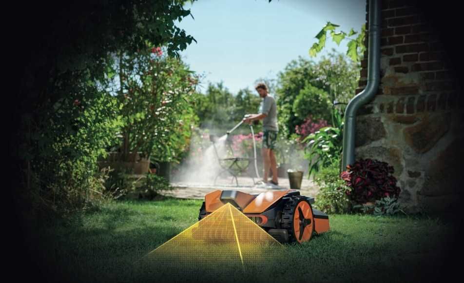 Robot koszący WORX 1600m2 WR216E Gwarancja producencka WORX do 2029 roku + GARAŻ
