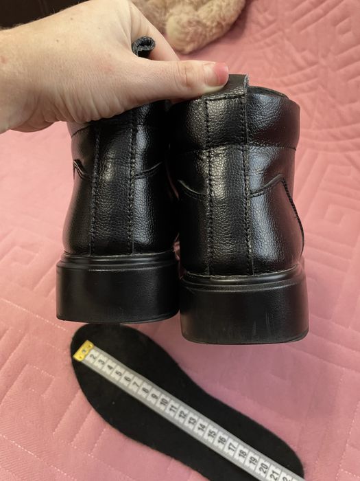 Хайтопи , черевики шкіра