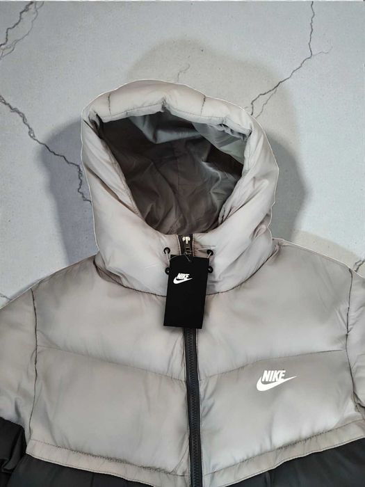 Nike Storm-Fit Puffer Jacket White / Gray – Nike Sportswear