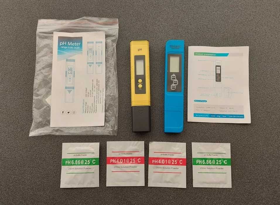 Caneta pH solução tampão e caneta TDS & EC aquário piscina hidroponia