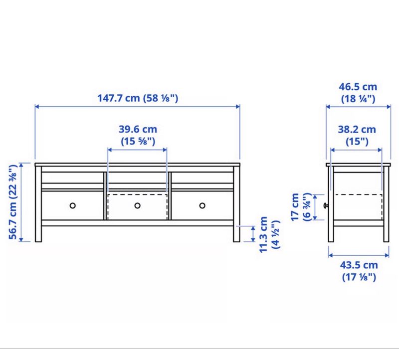 Komoda Hemnes IKEA