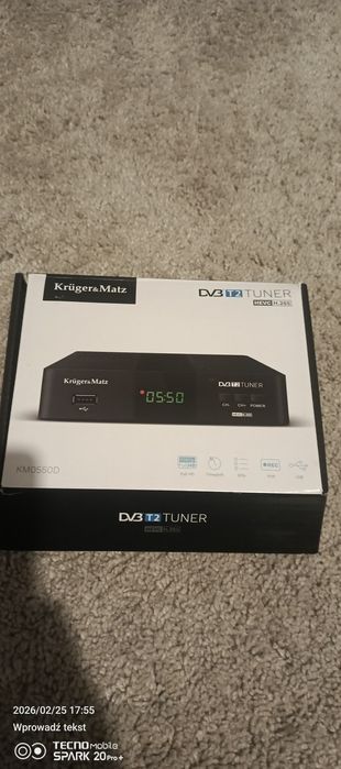 Tuner telewizji naziemnej Kruger&Matz