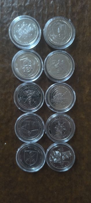 Продам коллекцию 10 грн монет