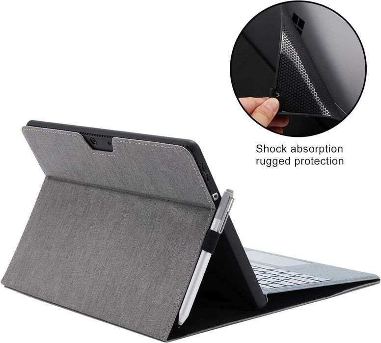 Omnpak Microsoft Surface Pro 8 biznesowe etui stojak uchwyt na rysik