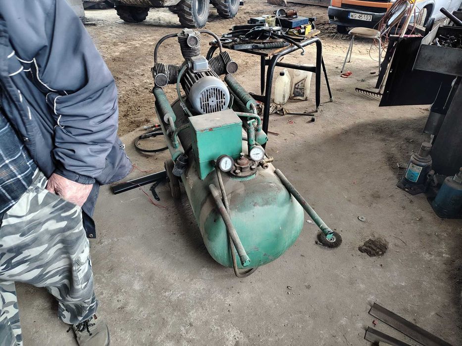 Sprężarki małą i duża