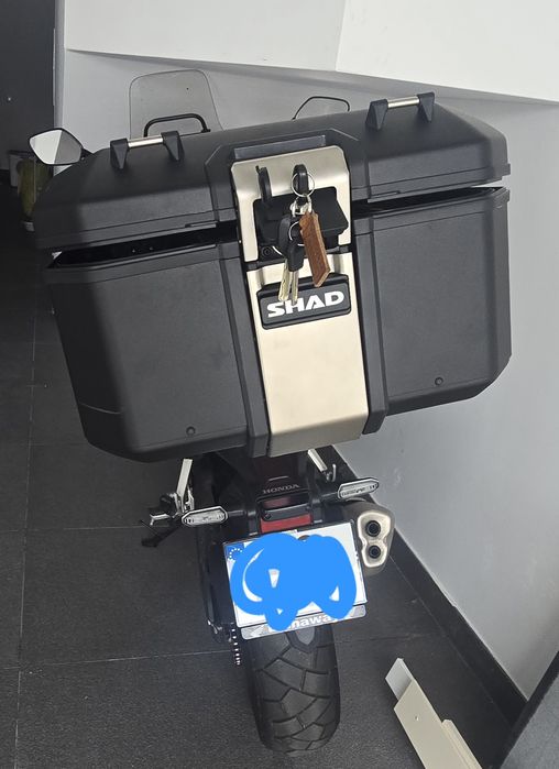 Honda NX500 top case Shad (revisão feita 19/09)