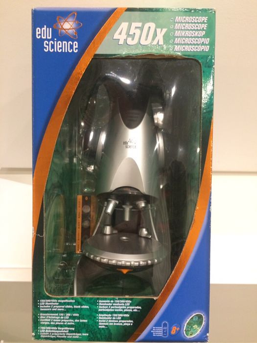 Microscópio Edu Science NOVO por abrir