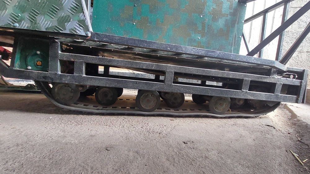 Саморобний снігохід