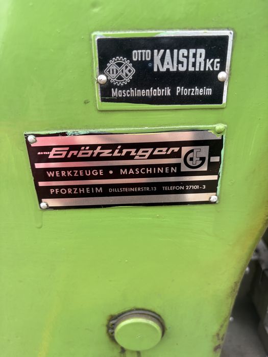 Prasa nożna mechaniczna 2 T,  Otto Kaiser Pforzheim