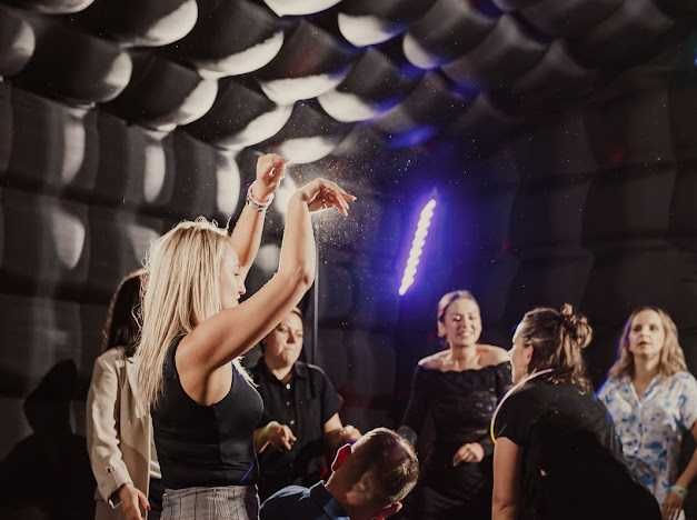 Namiot imprezowy ogrzewany | Mobilny klub | Wynajem namiotów |Bibownia