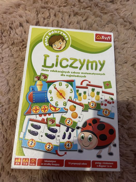 Gra edukacyjna liczymy trefl