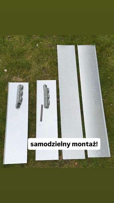 DONICE METALOWE skrzynie do ogrodu grządki skrzyniopaleta ocynkowane