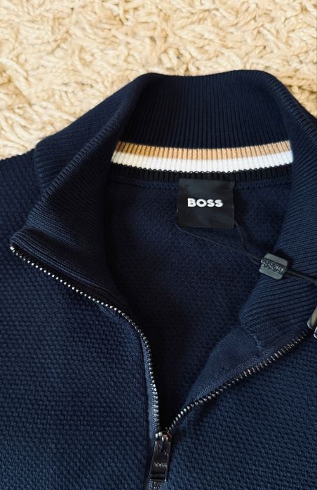 Новая кофта джемпер полузамок Hugo Boss оригинал