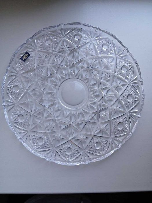 Блюдо для торта кришталеве