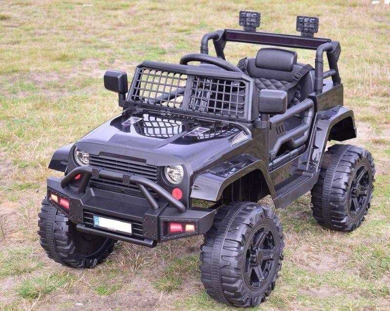 Terenowy JEEP RAPTOR OFF-ROAD Elektryczny Auto Akumulator RC 2 DZIECI
