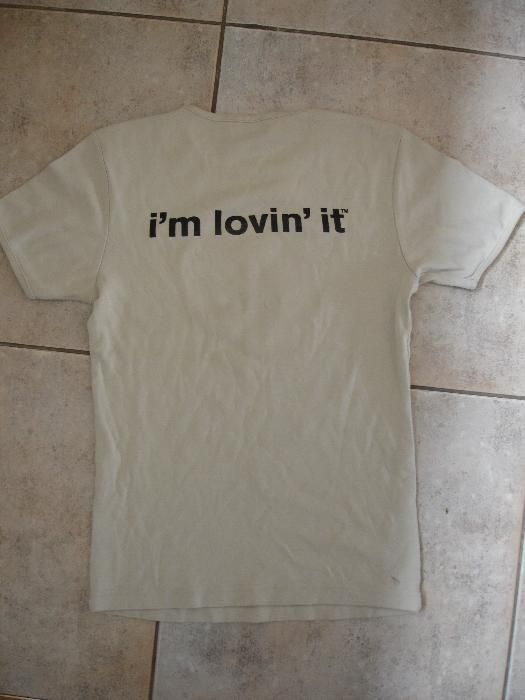 tshirt MCDONALDS im loving it rozm M