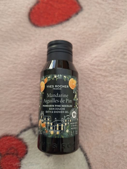 Gel de Banho e Duche Tangerina & Agulhas de Pinheiro 50ml Yves Rocher