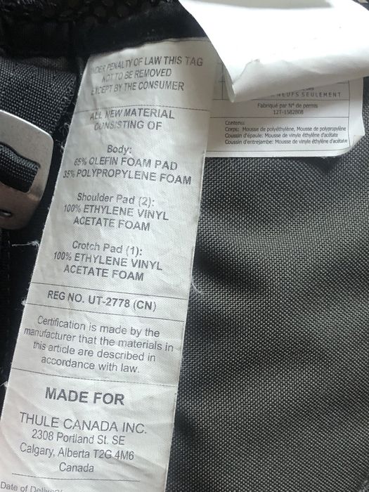 Hamaczek Thule do przyczepek siedzisko leżaczek Lite Cross Sport