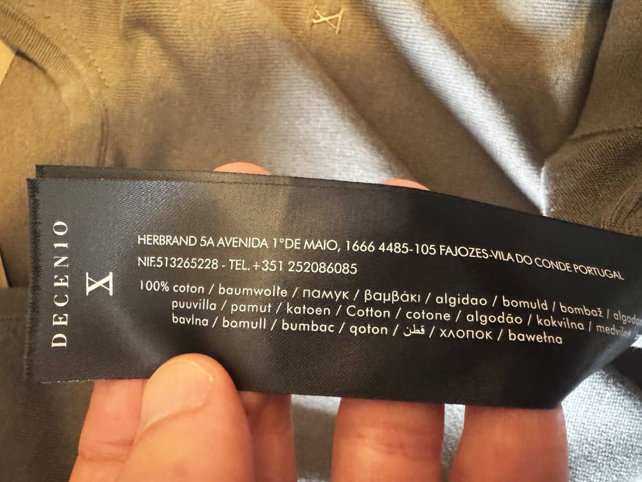 Camisola, Sweater, Decenio, Caqui, Novo