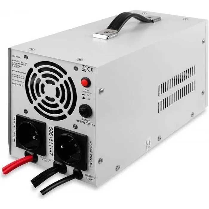 ДБЖ/ИБП/інвертор 1000W 12/220V із зарядкою чистий синус для КОТЛІВ
