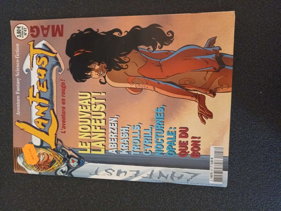 Lote de 5 revistas comics Lanfeust MAG 45-58 ano 2002/3 SOLEIL