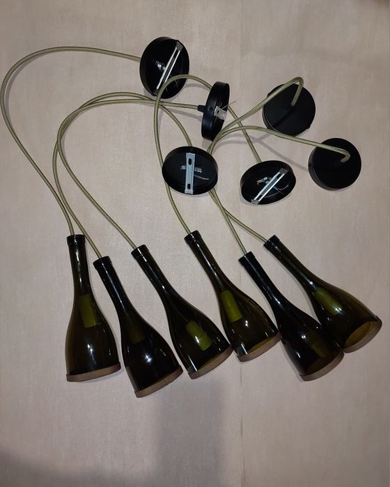 Світильник. Плафон  пляшка