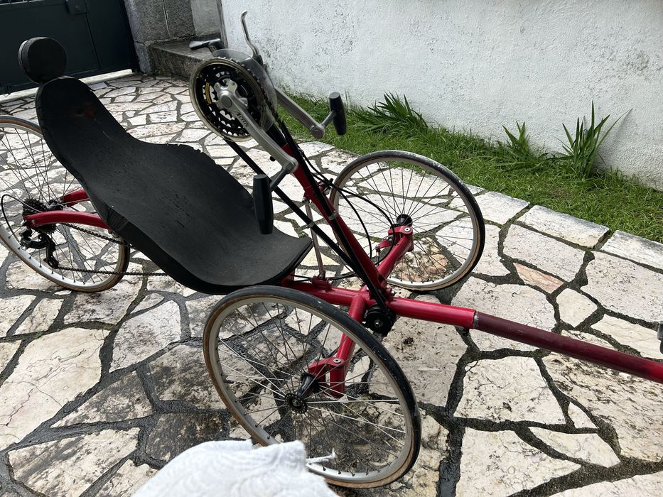 Handbike triciclo de estrada