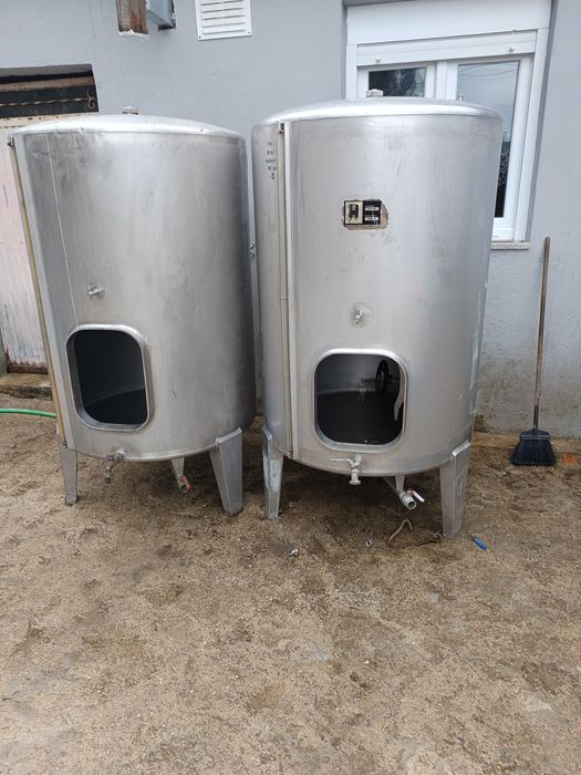 Cubas inox de 1000 litros