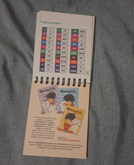 Zeszyt ćwiczeń matematycznych – Kompas matematyczny, klasy 1–3