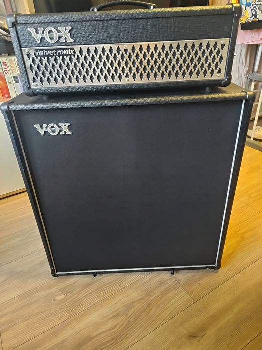 Wzmacniacz gitarowy Vox ad100 vth super stan głową head plus kolumna zestaw