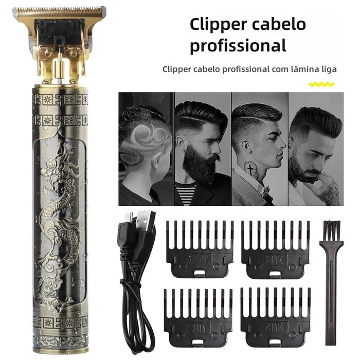 Máquina de cortar cabelo recarregável
