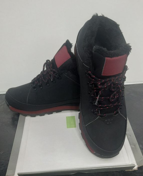 Buty trekingowe z futerkiem