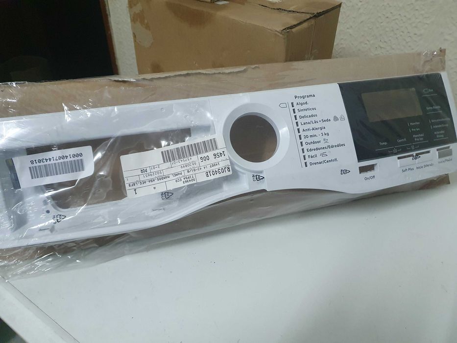 Painel de comandos para máquina de secar roupa AEG