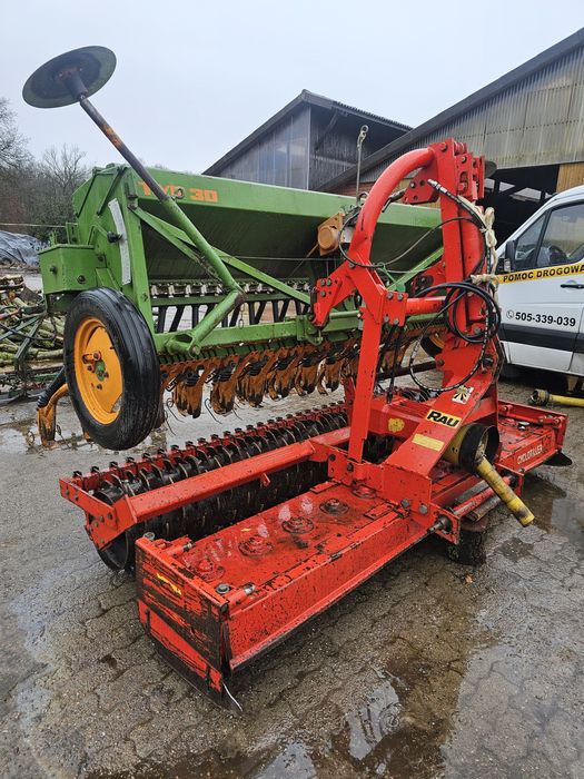 Zestaw uprawowo-siewny  Rau +Amazone D7 3m =>Import