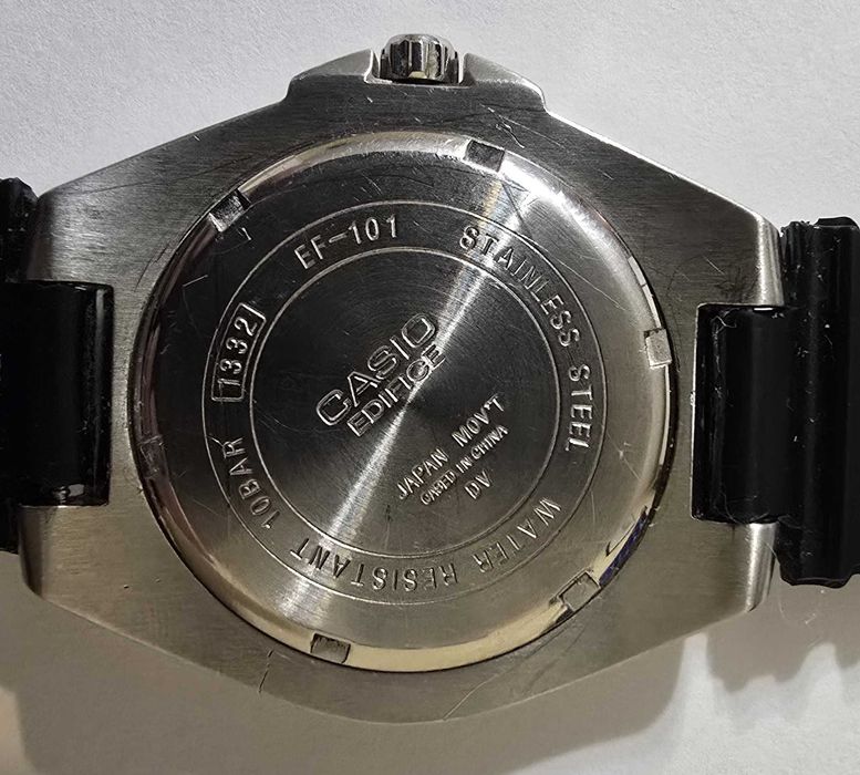 Oryginalny Zegarek Casio Ediffice EF-101 z paskiem