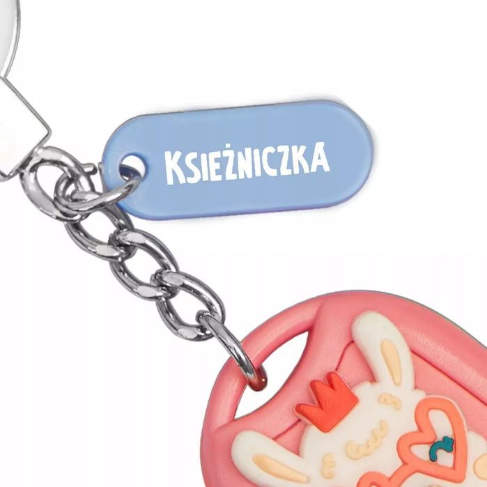 Brelok Plastikowy 3D Księżniczka. Be Happy. Nowy Produkt