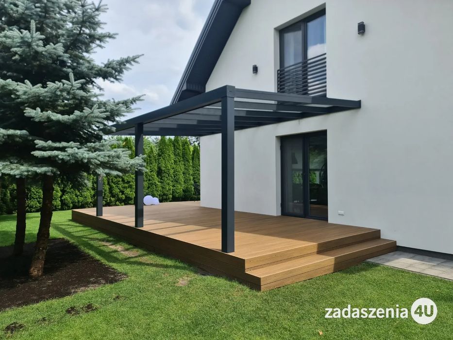 Zabudowy szklane Pergole Zadaszenie tarasu Ogród zimowy  lp