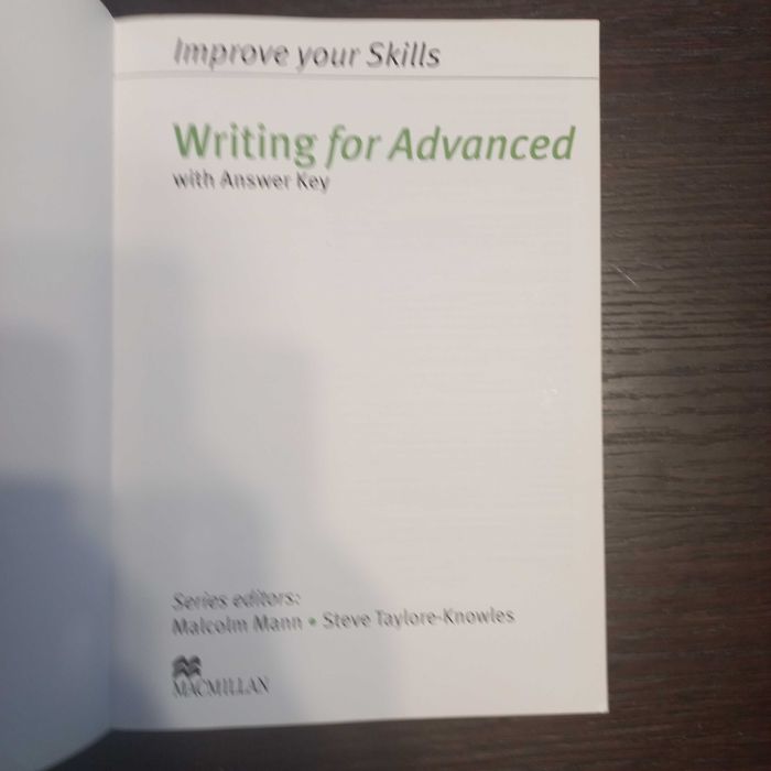 CAE Writing for Advanced Macmillan Nowe