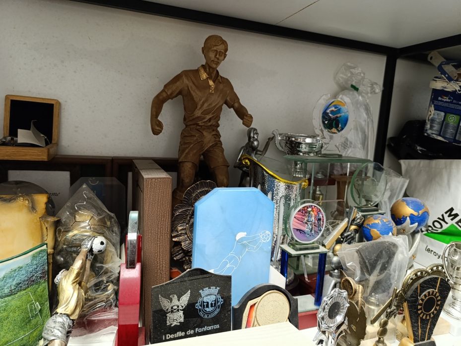 Troféus e placas desportivas