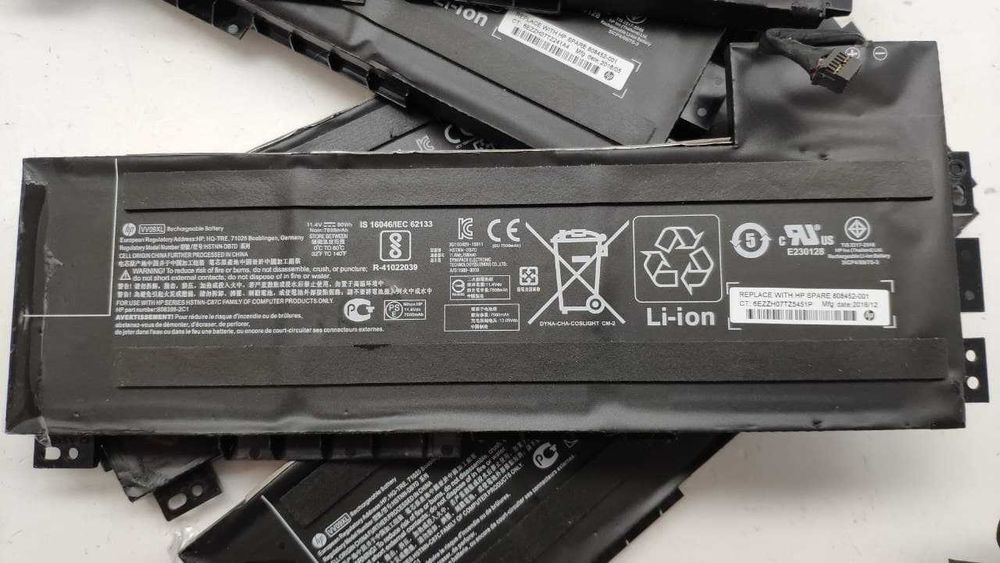 Батарея АКБ HP ZBook 15 G3  VV09XL 11.4V 90Wh