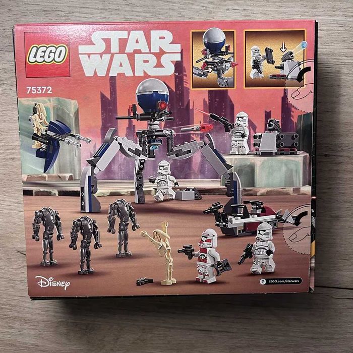 LEGO Star Wars 75372 Zestaw bitewny z żołnierzem armii klonów i droide