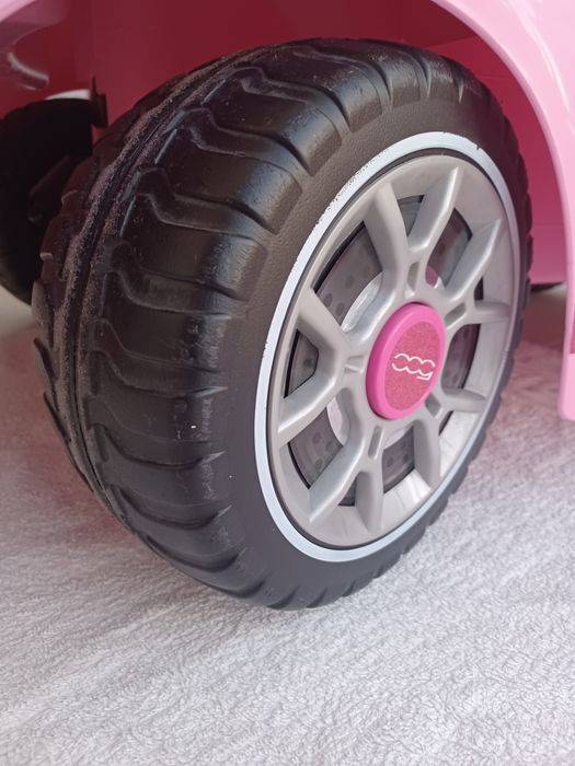 Carrinho Elétrico Infantil Fiat 500 Star Rosa (Edição Limitada)