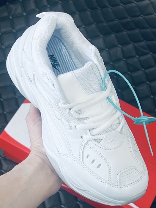 Nike air Monarch Tekno M2K all White кроссовки женские найк монарх